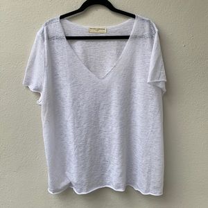 Project Social T Textured Knit V-neck